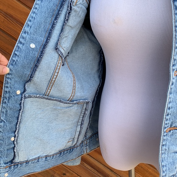 NEW Monopoly Game Denim Jacket Size Small - Picture 3 of 10